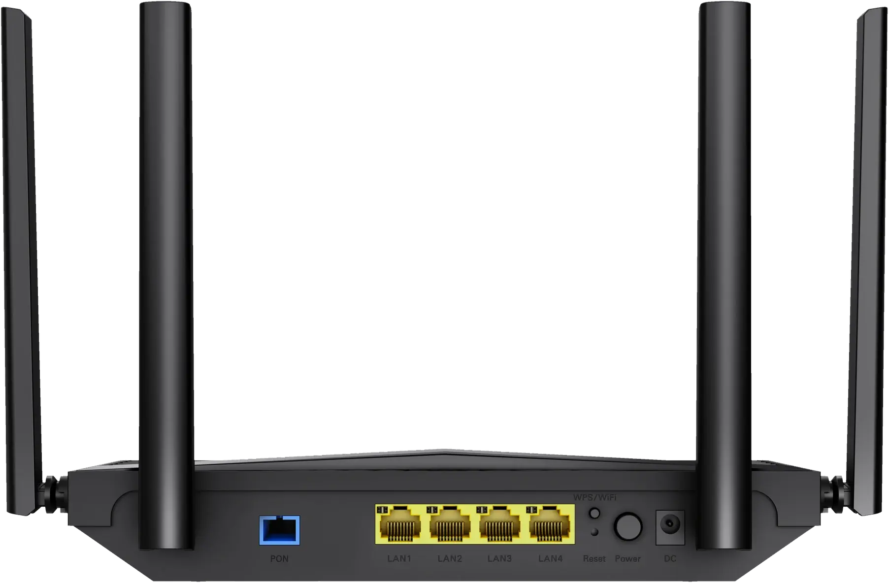Uncord X30 rear panel showing its ports